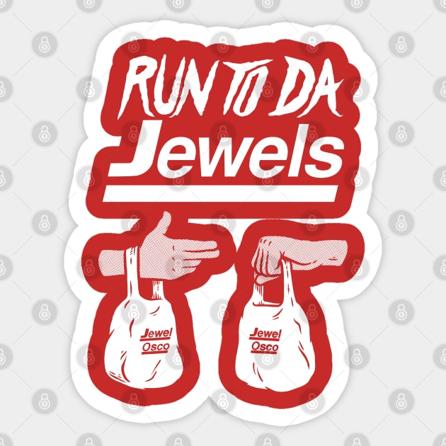 Run To Da Jewels Sticker by harebrained